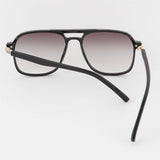 Straight Aviator Sunglasses