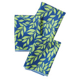 Mighty Mini Towel (Set of 3) Reversible - Kate Nelligan Hydrangea Garden: Navy