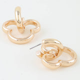Shiny Mouse Drop Earrings: GD