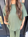 Light olive scuba set