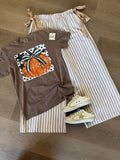 Harvest Bow Pumpkin Tee