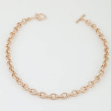 Horseshoe Toggle Chain Necklace: GD