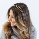 Women's Headband | Gold Headband | Thin Headband