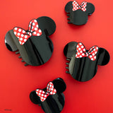 Disney: Minnie Mouse Shaped | Large |  Flat Hair Clip