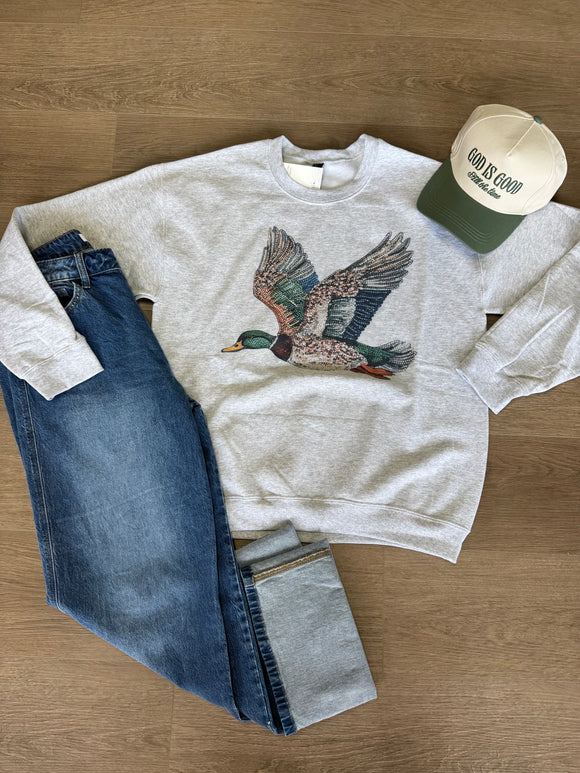 Vintage duck crewneck