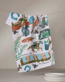 Greetings From Kentucky Tea Towel