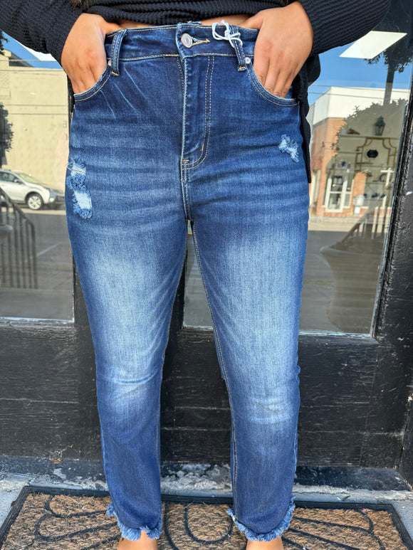 Blair cropped flare jeans