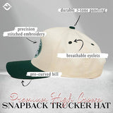 Two Tone Cap -  Hot Mom's Club - Green/Beige