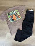 Pumpkin Patch retro Bow Tee