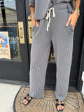 The Luxe Lounge Set- grey