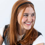 Women's Headband | Black Headband | Comb Headband | Thin