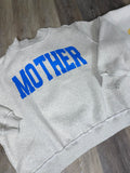 Mother/ COOL MOM reversible mock neck