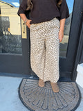 Leopard relaxed fit Jean