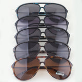 Modern Tortoise Aviator Sunglasses
