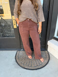 Espresso contrast jeans