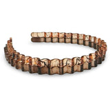 Wavy Headband Set | Brown Headband | Thin Headband