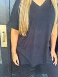 Black leggings & shirt set