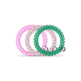 Spiral Hair Coils | Small | Merry Pinkmas Hair Ties