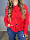 Ruby button front cardigan