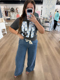 Elastic band jeans