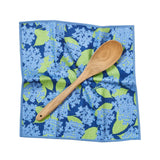 Mighty Mini Towel (Set of 3) Reversible - Kate Nelligan Hydrangea Garden: Navy