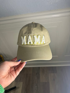 Beige MAMA hat