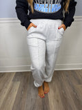 Scuba front seam jogger- H grey
