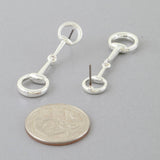 Toggle Chain Drop Earrings: GD