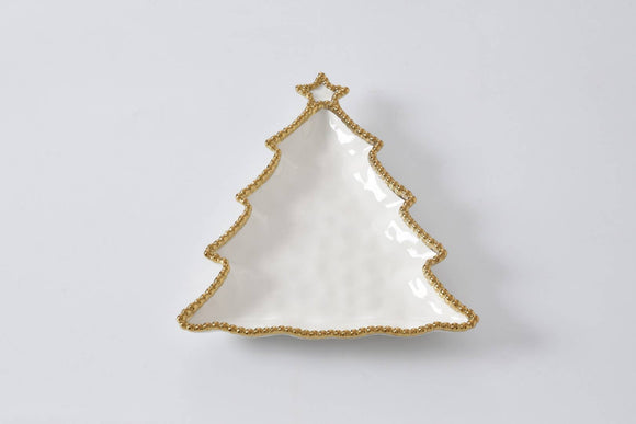 Christmas Tree Platter- Pampa Bay