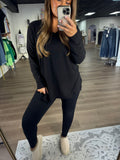 Black long sleeve set *door buster*