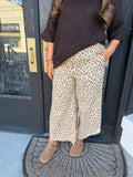 Leopard relaxed fit Jean