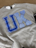 Uk patterned crewneck