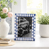 Photo Frame Avant Drops Blue & White 5x7