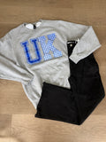 Uk patterned crewneck