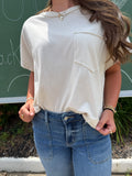 Relaxed tee- bone
