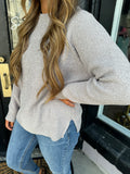 Mocha chenille sweater