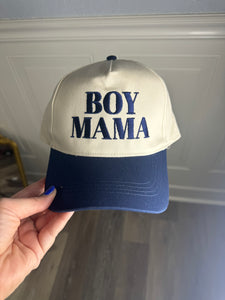 Navy Boy MAMA hat