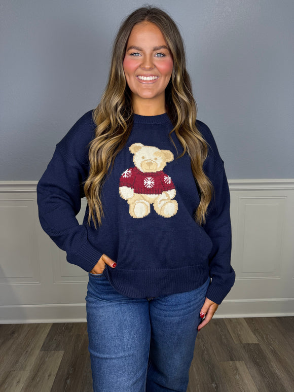 Winter bear sweater