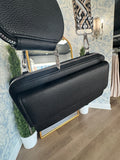 Duo crossbody leather bag