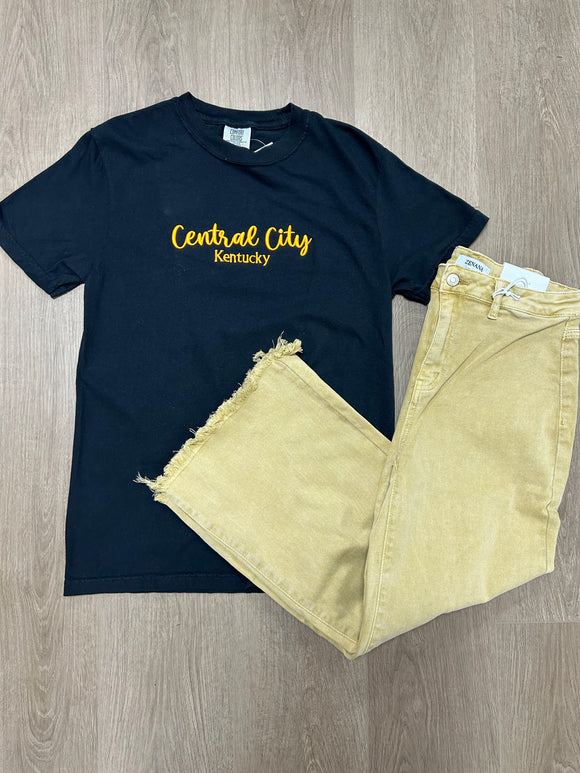 Central City, Kentucky embroidered tee