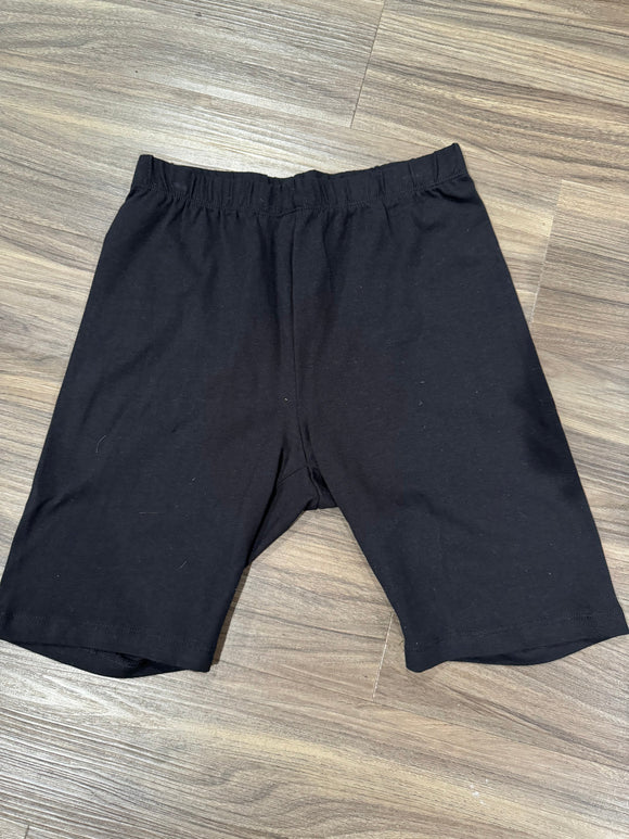Premium cotton biker shorts- black