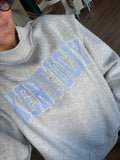Kentucky appliqué mock neck