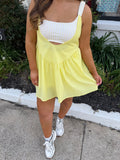 Lemon Drop Layered Dress
