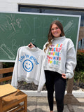 Good Vibes Reversible Mockneck