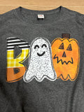 BOO Halloween tee