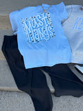 Blue & Bold Mustang Tee