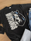 Midnight Mustangs Crewneck