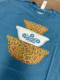 Vintage bowl set patchwork tee