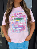 Costal fish tee