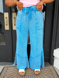 Deep sky mineral wash pants